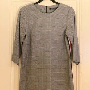 Zara side-stripe dress